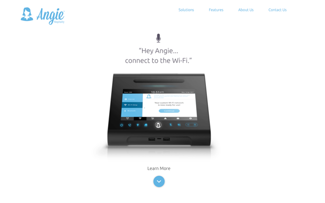 Angie Hospitality Introduces Advanced Voice-Command Technology to the Hotel Industry with Official Website Launch