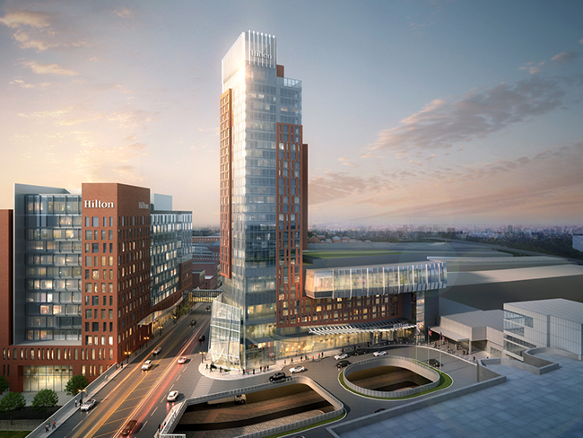Hilton Columbus Downtown Breaks Ground On 28 Story Tower Expansion